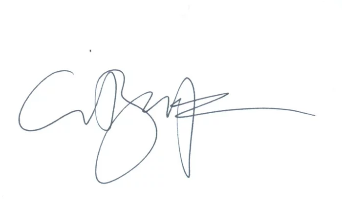 Clive Barker autograph