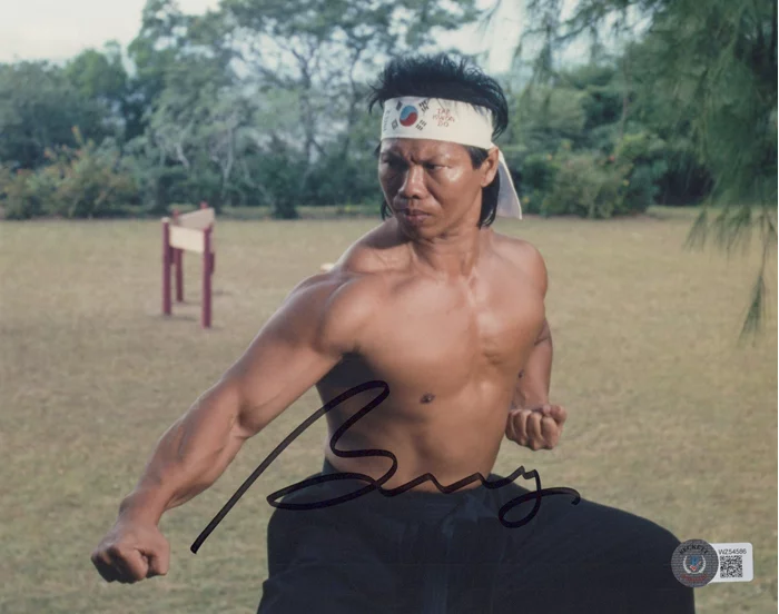 Bolo Yeung autograph