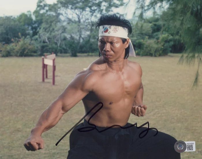 Bolo Yeung autograph