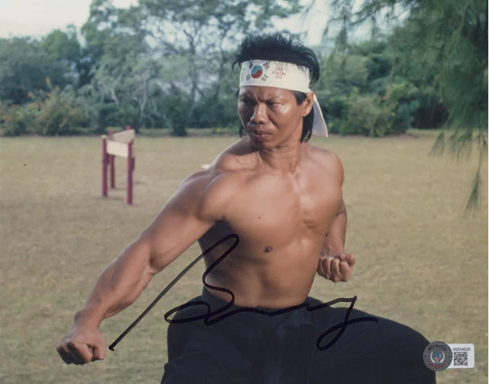 Bolo Yeung autograph