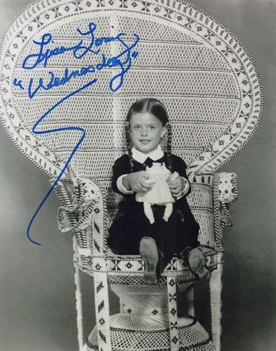 Lisa Loring autograph