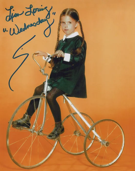 Lisa Loring autograph