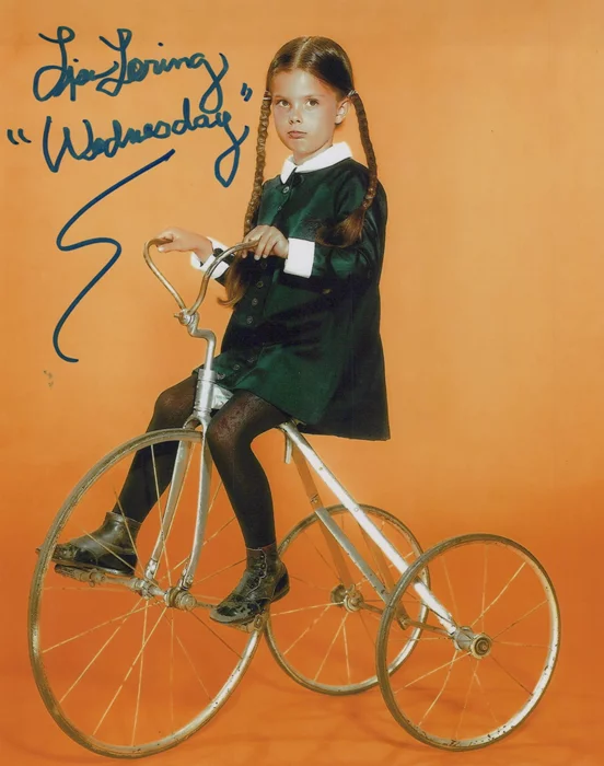 Lisa Loring autograph