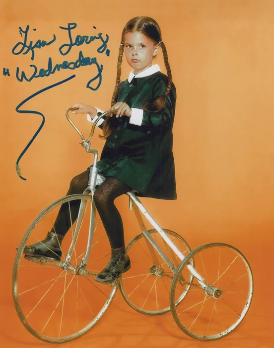 Lisa Loring autograph