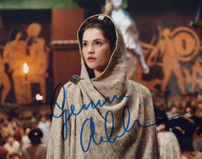 Gemma Arterton autograph