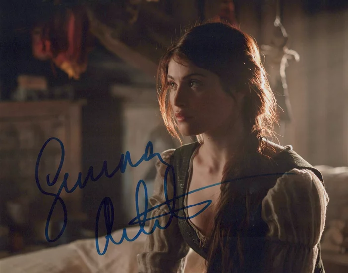 Gemma Arterton autograph