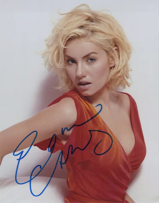 Elisha Cuthbert autograph