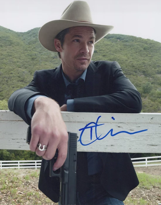 Timothy Olyphant autograph