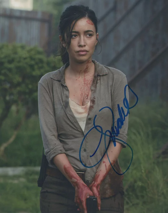 Christian Serratos autograph