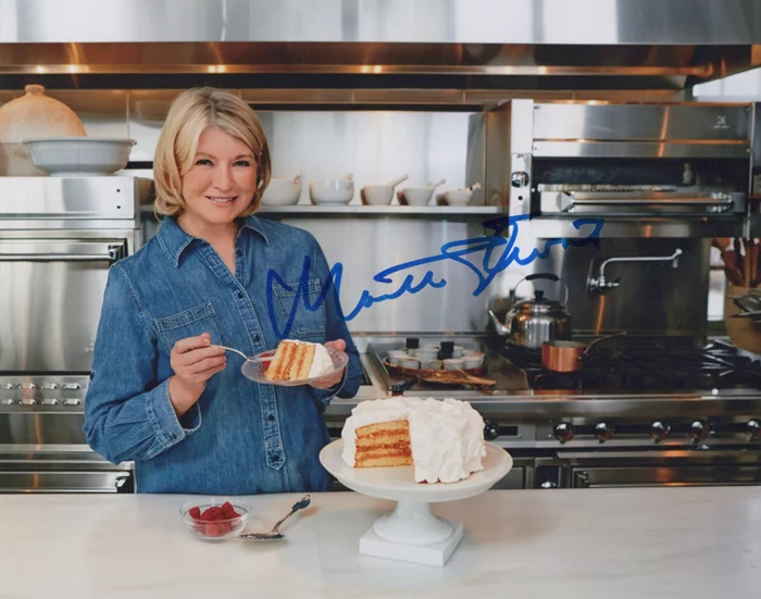 Martha Stewart autograph