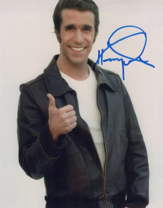 Henry Winkler autograph