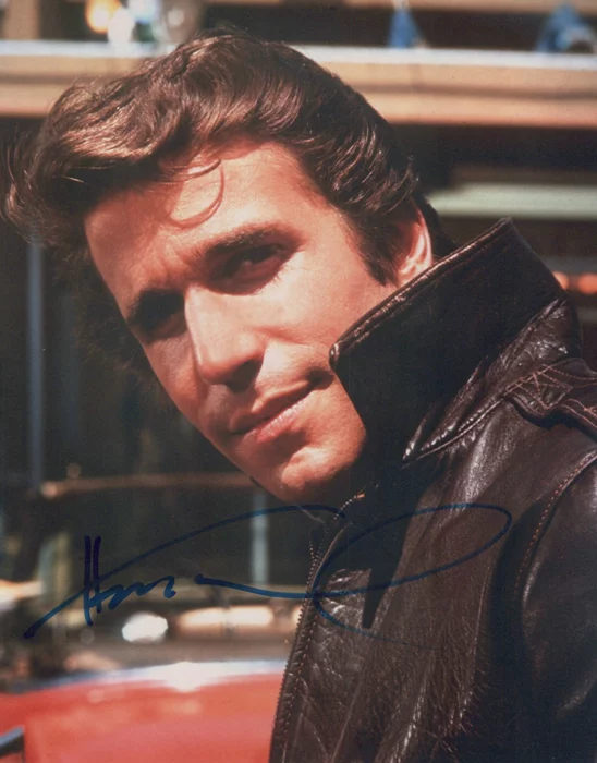 Henry Winkler autograph