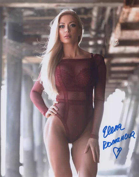 Elena Romanova autograph