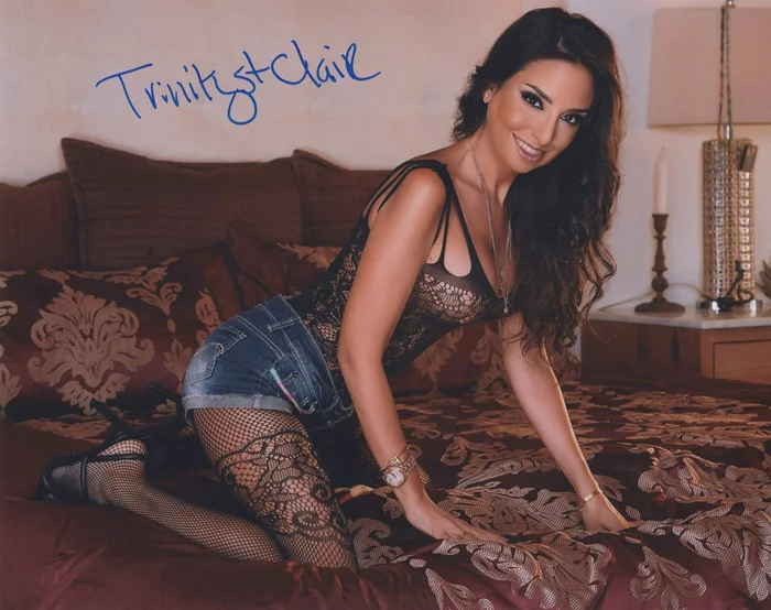 Trinity St. Clair autograph