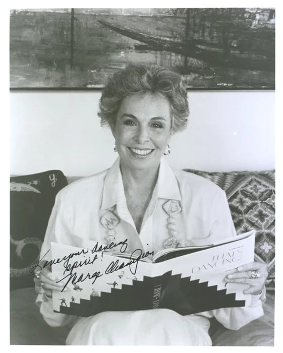 Marge Champion autograph