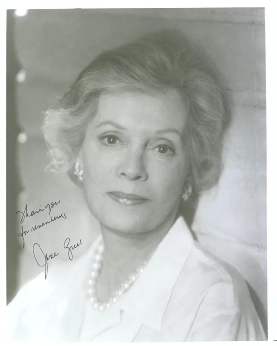 Jane Greer autograph