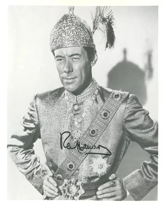 Rex Harrison autograph