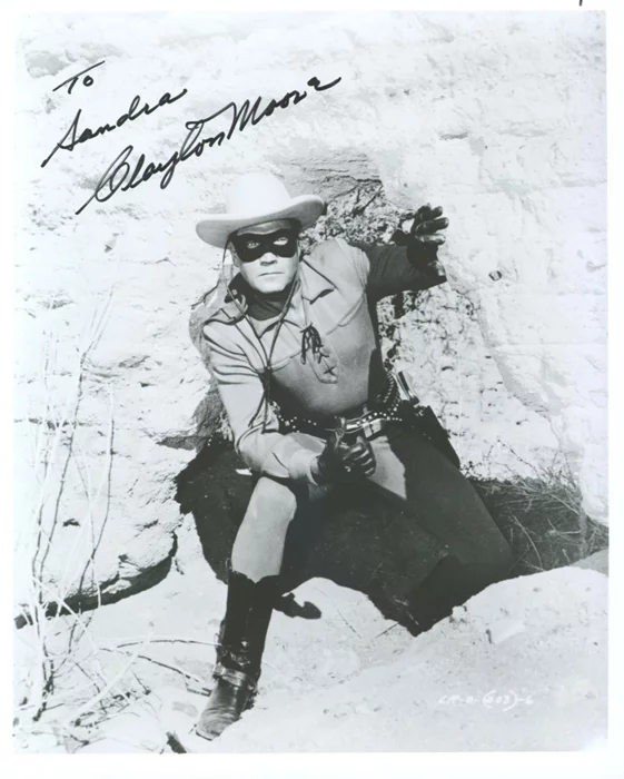 Clayton Moore autograph