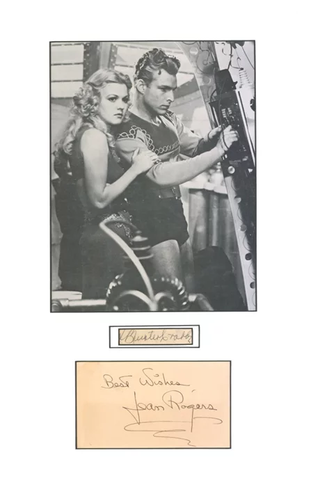 Flash Gordon autograph