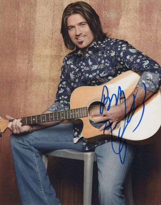 Billy Ray Cyrus autograph
