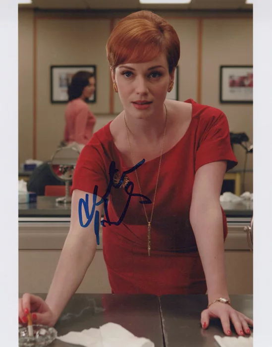 Christina Hendricks autograph
