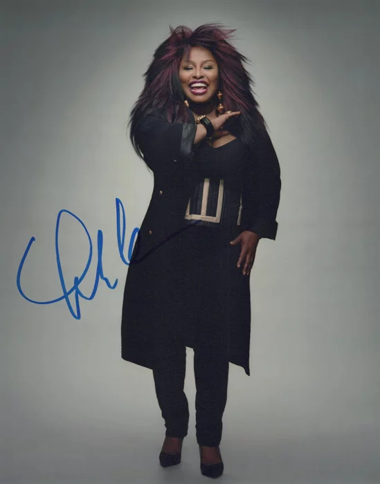 Chaka Khan autograph