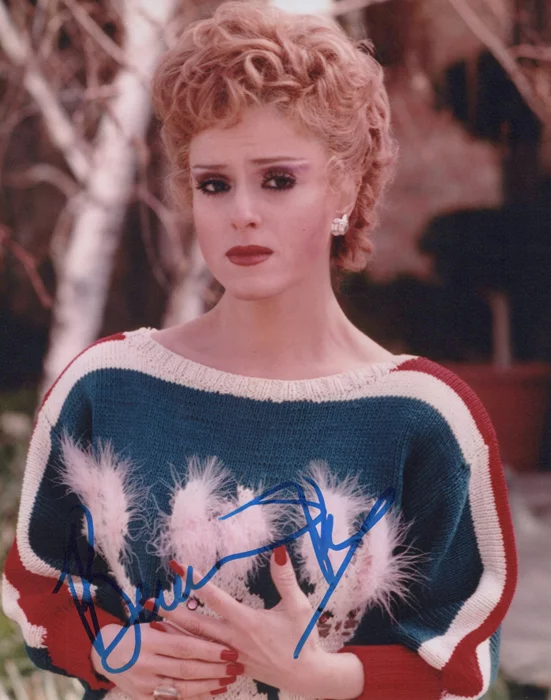 Bernadette Peters autograph