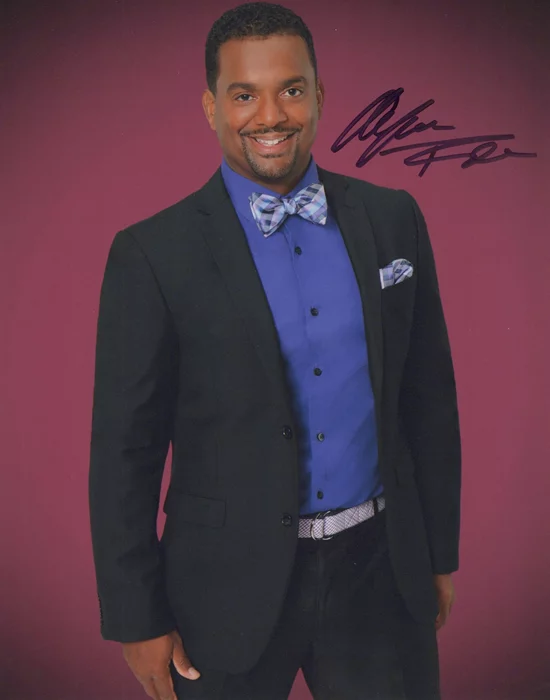 Alfonso Ribeiro autograph