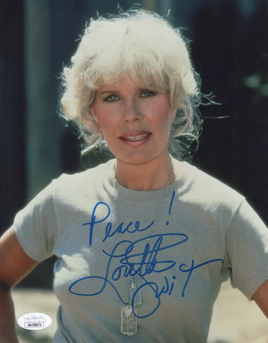 Loretta Swit autograph