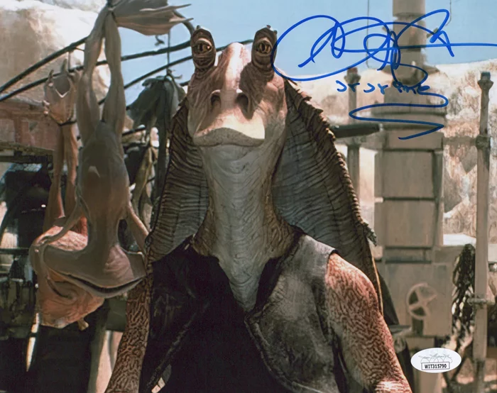Ahmed Best autograph