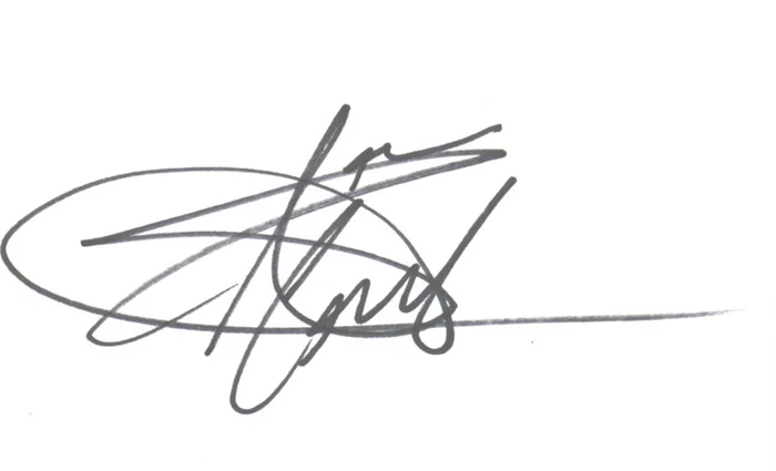 Aaron Carter autograph