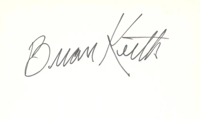 Brian Keith autograph