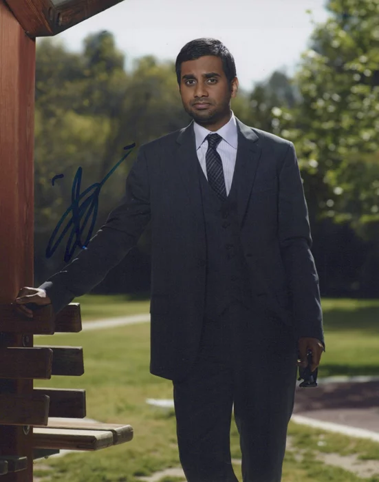 Aziz Ansari autograph