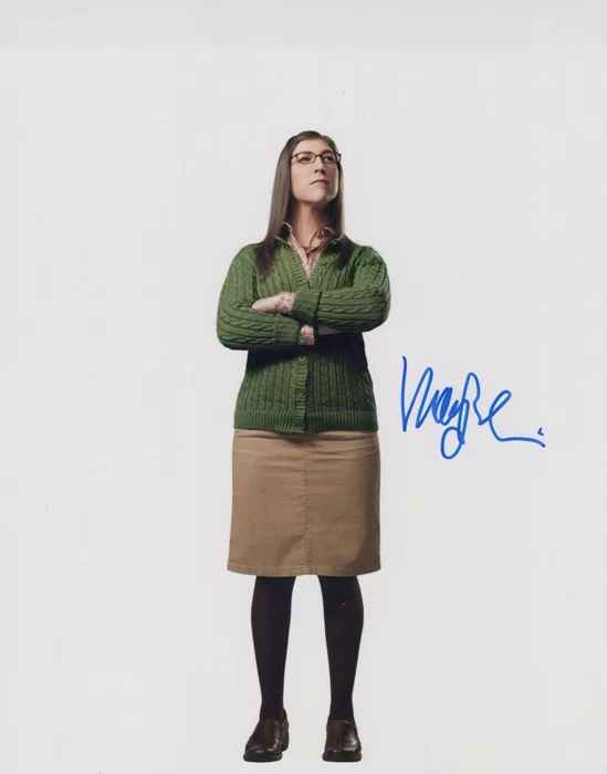 Mayim Bialik autograph