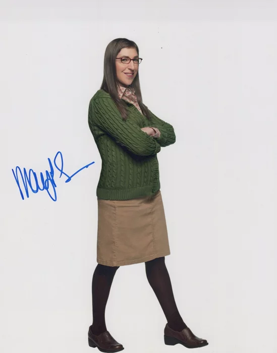 Mayim Bialik autograph