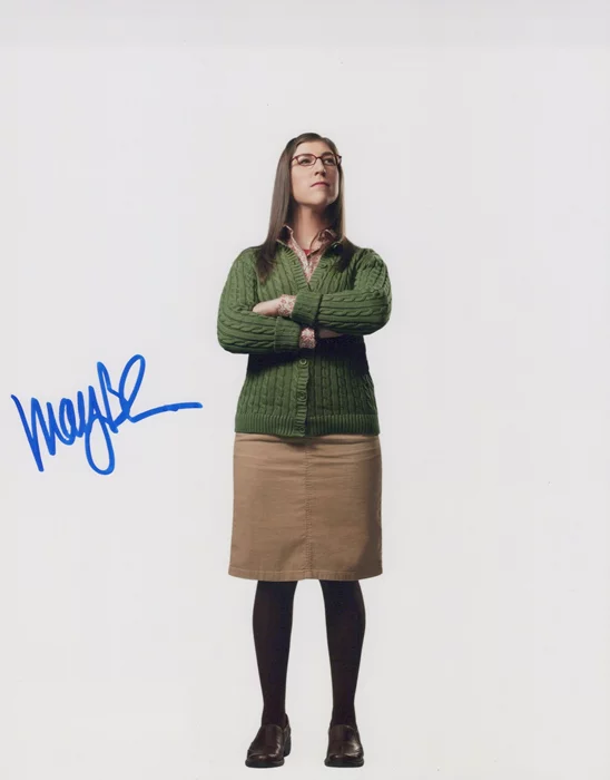 Mayim Bialik autograph