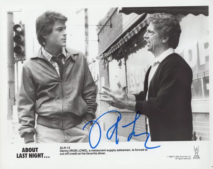 Rob Lowe autograph