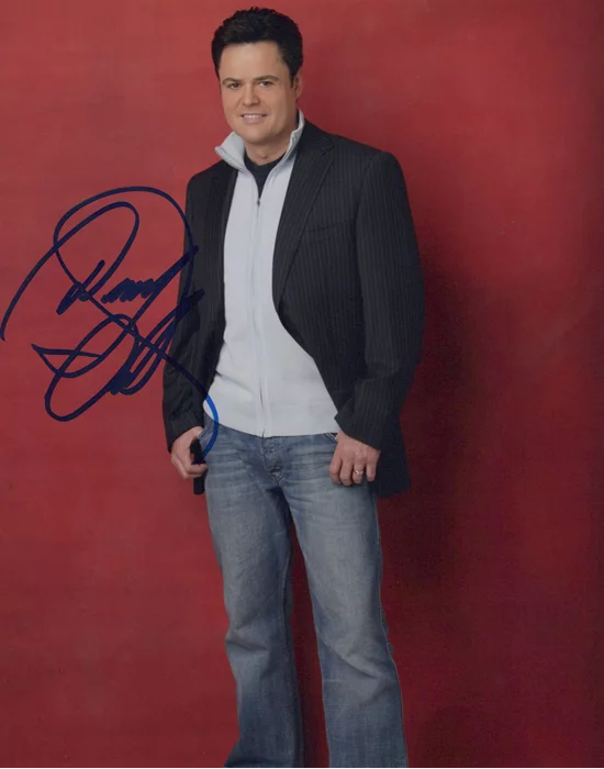 Donny Osmond autograph