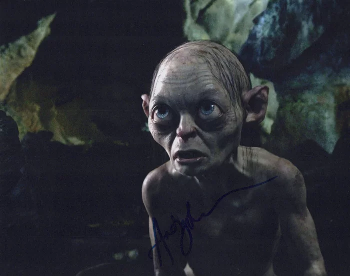 Andy Serkis autograph