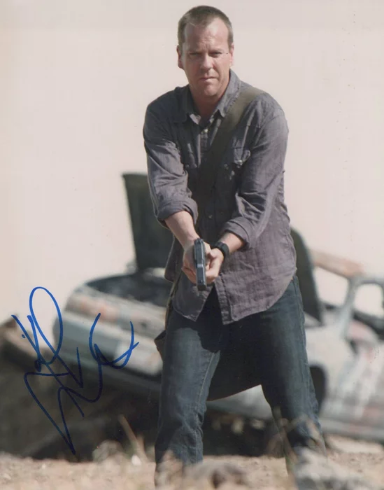 Kiefer Sutherland autograph