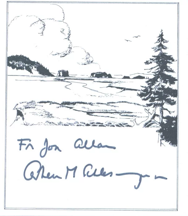 Arthur Schlesinger autograph