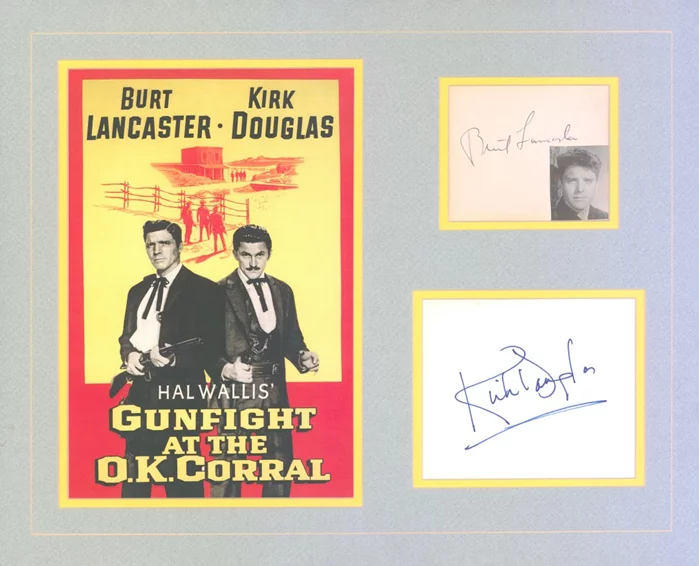 Gunfight At The O.K. Corral autograph