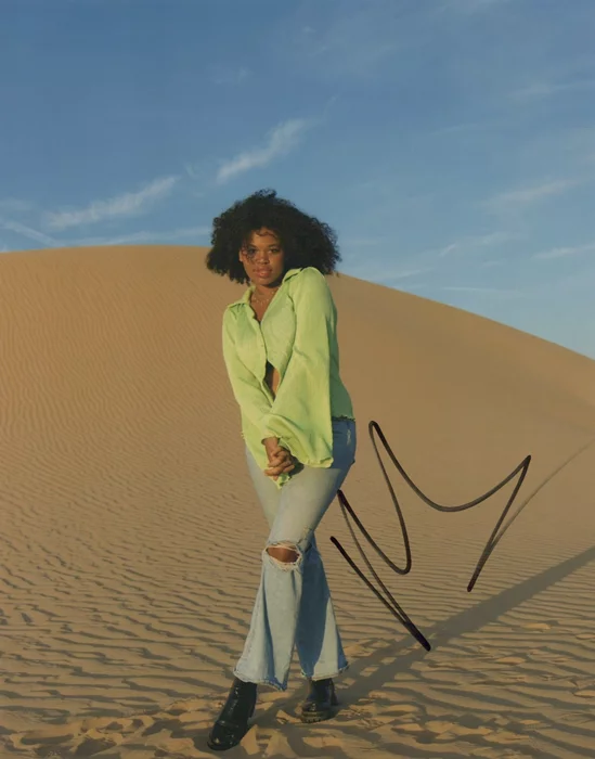 Mya Angelise autograph