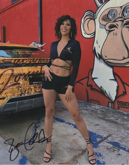 Jessica Toledo autograph