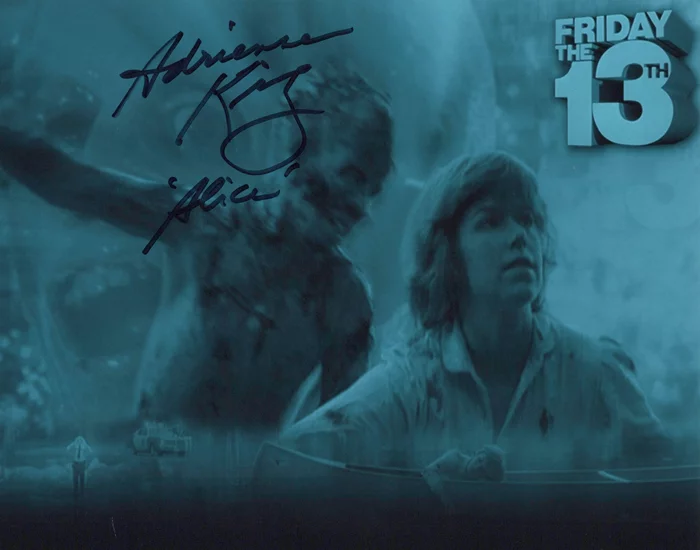 Adrienne King autograph