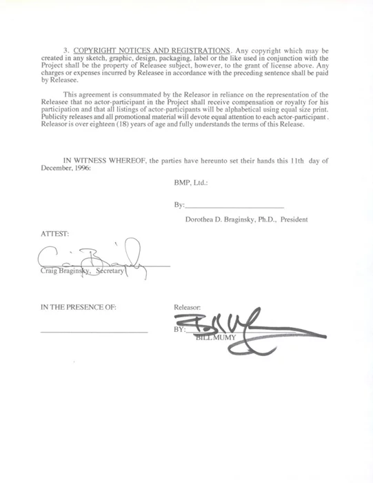 Billy Mumy autograph