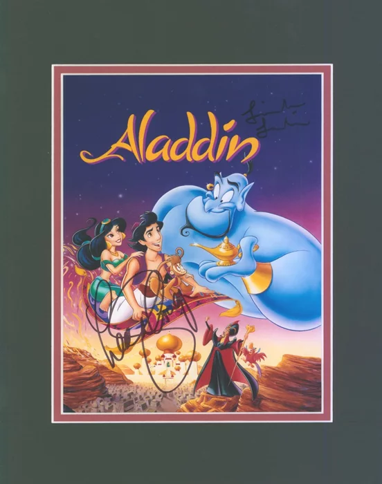 Disney's Aladdin autograph