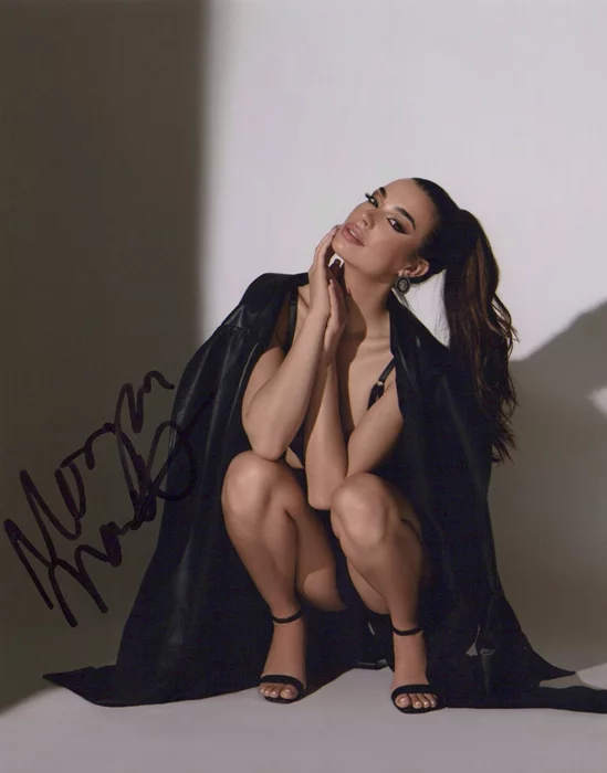 Morgan Monet autograph