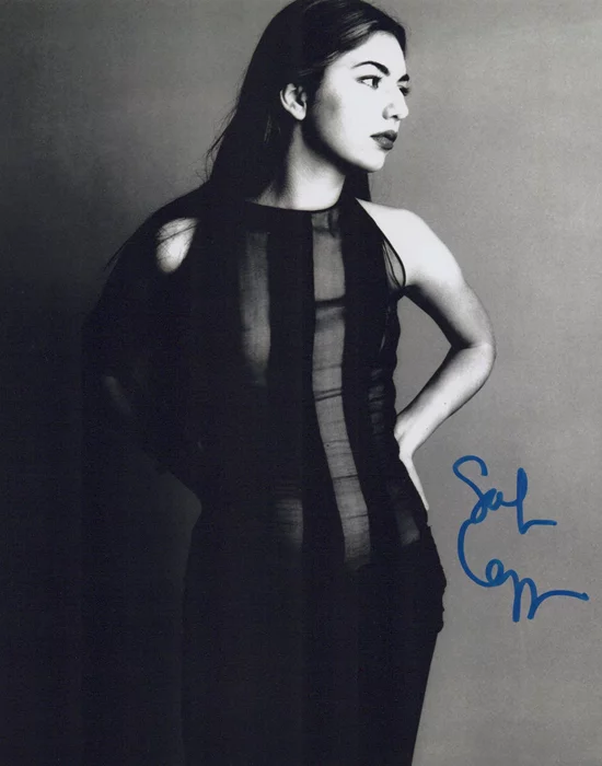 Sofia Coppola autograph