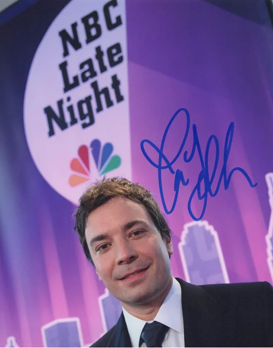 Jimmy Fallon autograph